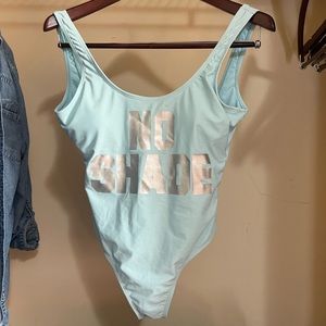 One Piece Low Back Bathing Suit